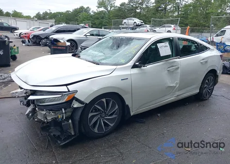2020 Honda Insight Touring from USA, damaged, VIN 19XZE4F96LE004376
